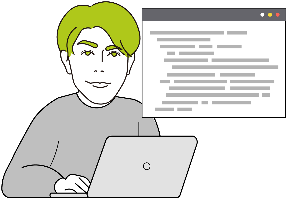 イラスト コーディング